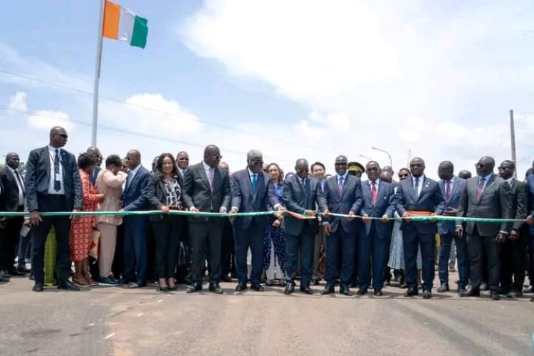 Côte d'Ivoire/Inauguration de l’Échangeur du Carrefour Akwaba : Un nouveau souffle pour la mobilité urbaine à Abidjan